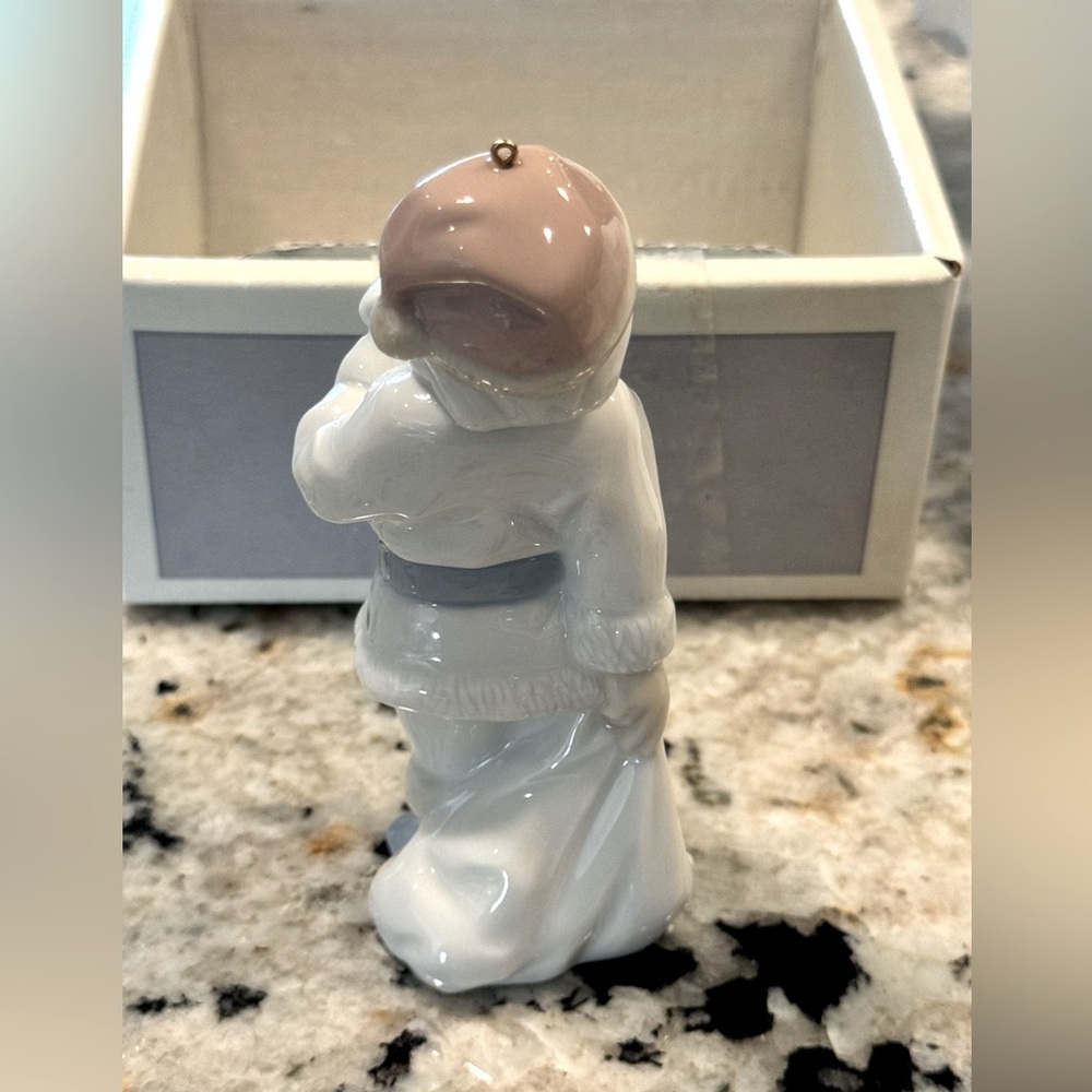 Lladro classic Santa Claus, #5842, glazed finish, with box, porcelain - Picture 5 of 5